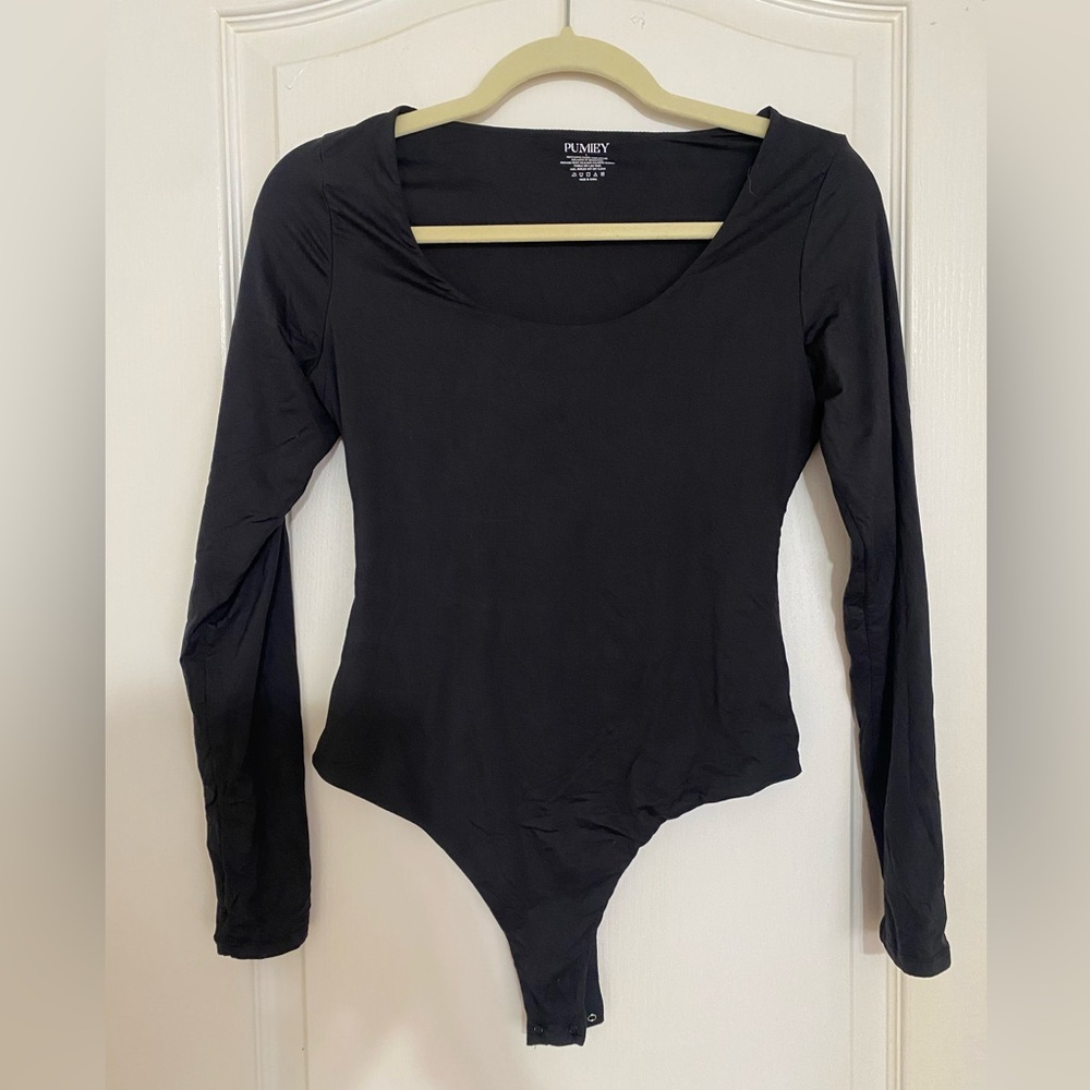 Pumiey Long Sleeve Bodysuit